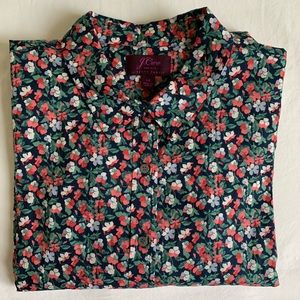 J Crew Slim Perfect shirt in Liberty Sarah floral